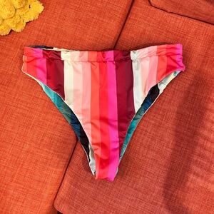 Billabong high waisted swim bottoms size L